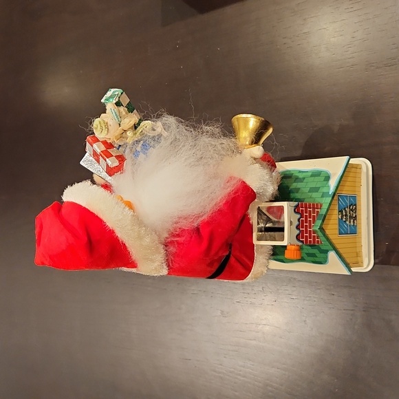 1960 Deluxe Animated Battery & Coin Operated Santa Bank. In the box - Picture 5 of 17